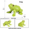 Animal Childrens Frog Plastic Model Toy For Educational Play Gift Collectors