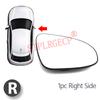 1 PC Door Wing Mirror Glass Heated Left Right Side Car-styling Rearview Mirror for Toyota Yaris Hatchback Vitz XP130 2011-2017