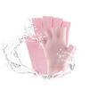 Reusable Cotton Gel Half-Finger Gloves For Deep Moisturizing Care Overnight Repair Treatment For Dry Cracked Hands Care Tool