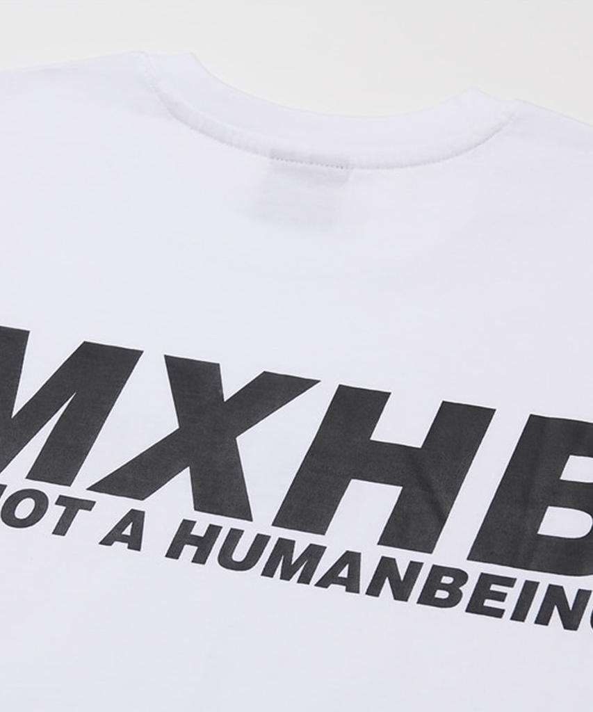 Aimnaseohyumeonbiing Word Short Sleeve T-Shirt - White