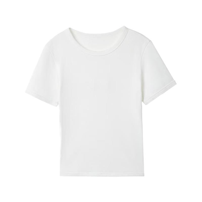 Langzi 25 Basic Round Neck Short Sleeve T-Shirt