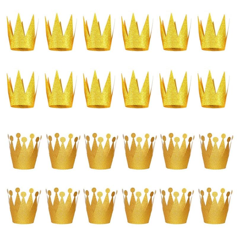 Gag Gift for Kids&Adults 1 Set Birthday Crown Ornaments Kids Party Favor Toys Creative Supplies Halloween Supplies