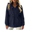 Women's Slim Fit Windbreaker Jacket for Outdoor Hiking