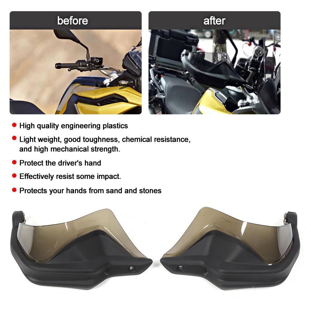Extension Brake Levers Handlebar Guard Hand Shield Protector Fit for F850GS 20182019Brown