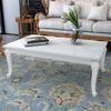 Vidaxl Coffee Table, 115X65X42 Cm, High Gloss, White