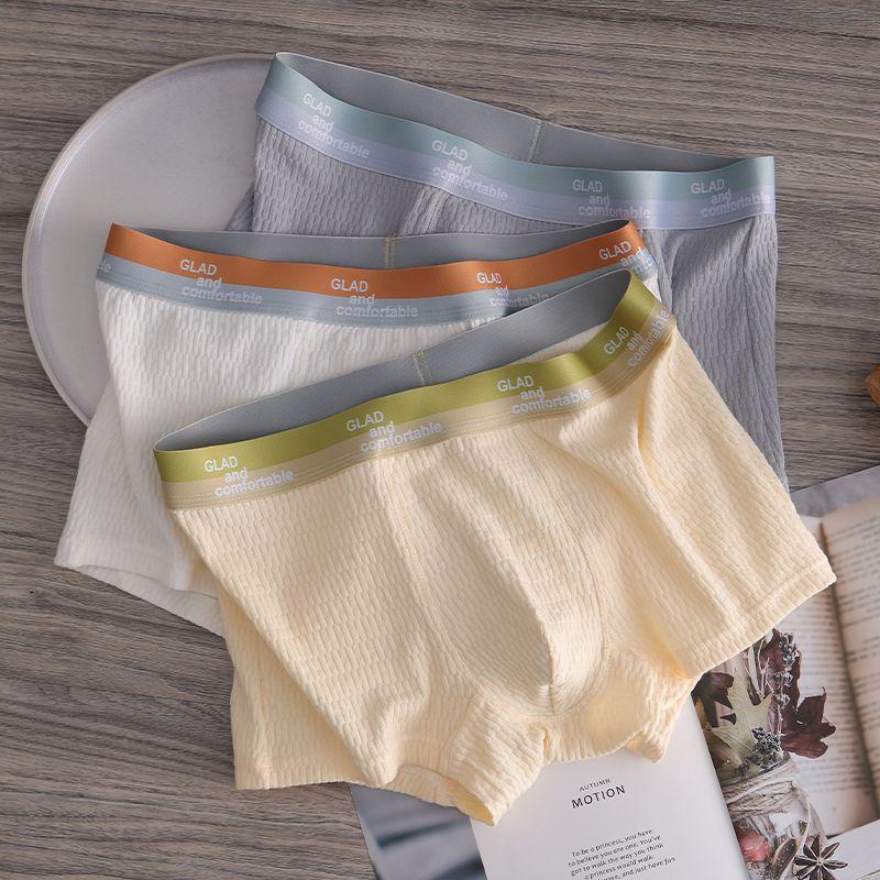 Neue Baumwollunterwäsche für Herren, Jugend-Shorts, Studenten-Boxershorts
