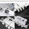 High quality, stainless steel security door lock panel handle and body,silent tongue,lock parts/accessories