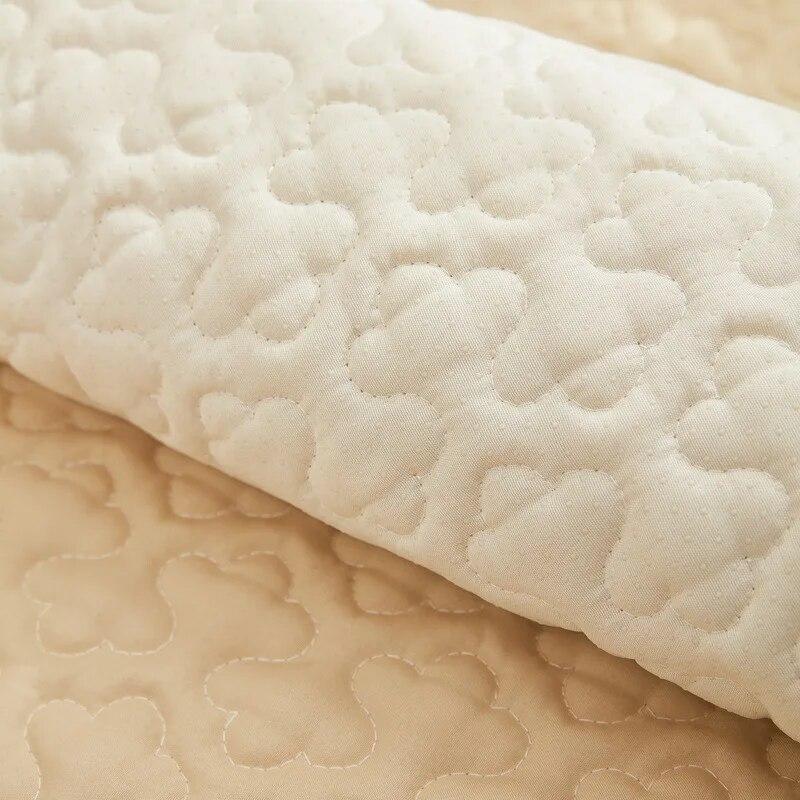 Fresh Cushion Cover Soft Scrub Cloth Cushion Four Seasons Universal Sofa Cushion Fabric Solid Color Simple Sofa Cushion