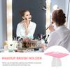 1Pcs Beauty Makeup Brush Drying Rack Stylish Brush Storage Holder Fine Workmanship Multi Hole Design Easy Disassemble
