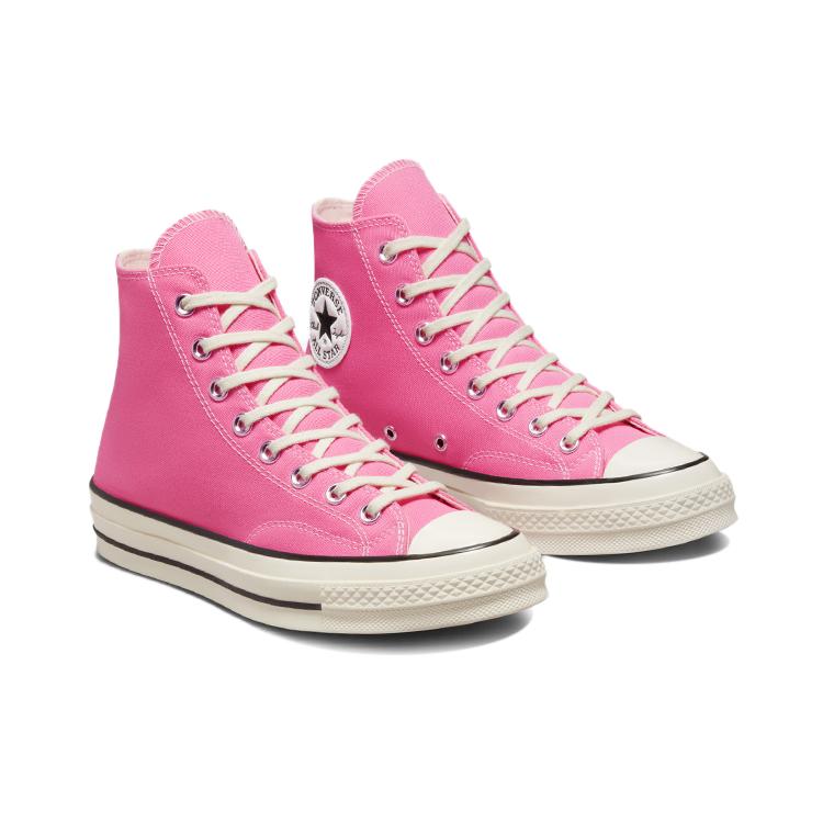 New Converse Chuck Taylor All Star 70 Hi Recycled Canvas Pink 172678C