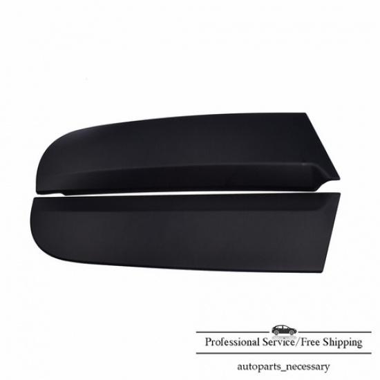 2X Black C Pillar Rear Door Cover Exterior Molding Trim For KIA Sportage 11-2016