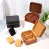 2-Slot Watch Box Organizer Watch Roll Travel Case Portable Vintage Leather Watch Display Storage Men Women Gift