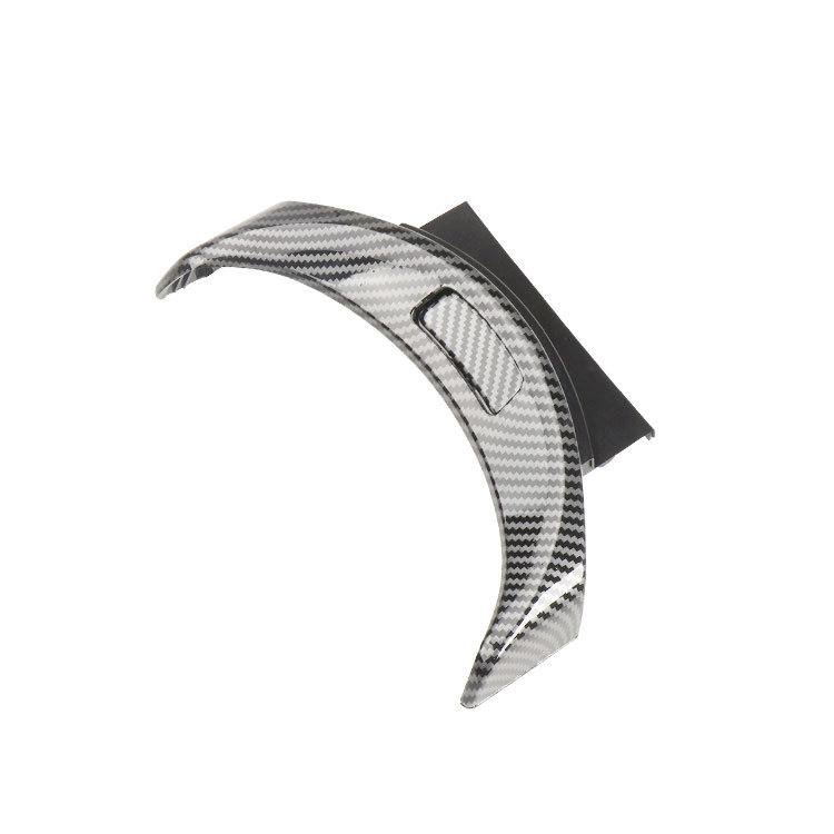 2056803407 200mm Car Center Console Armrest Cover Button, Silver Carbon Central Storage Box Switch for Mercedes BENZ C Class W205 C300 C400 GLC W253
