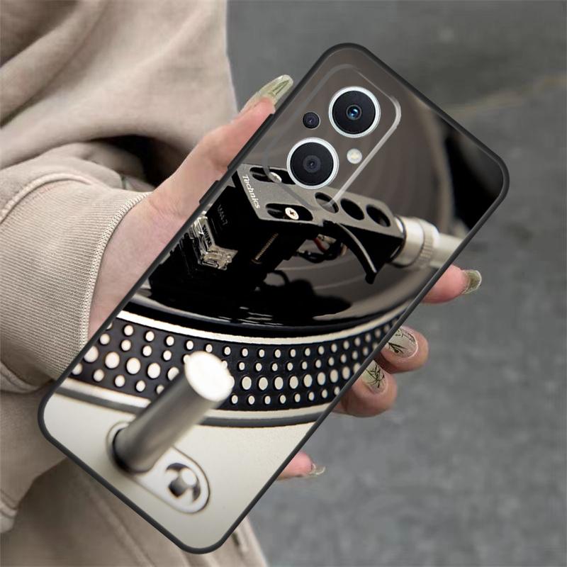 

Vinyl DJ Record Art Case For OPPO Reno 14 12 11 10 13 Pro 14F 13F 12F 11F 8 7 Lite OPPO Find X9 X8 X6 Pro Cover OPPO Find X6 Pro