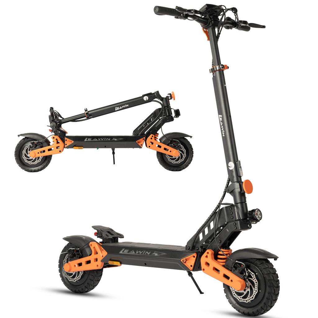 LEAWIN D2 Pro Electric Scooter with 960Wh Battery, 10" App Control, Anti-Theft