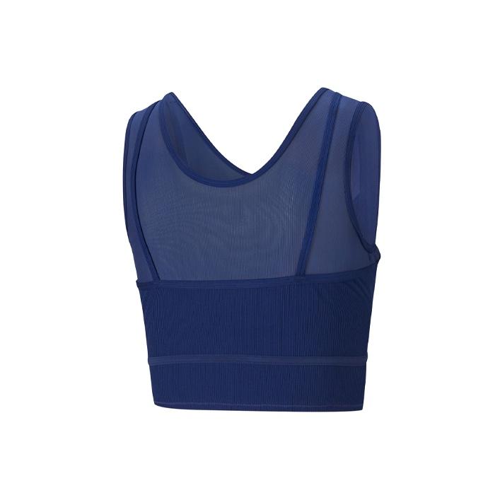 Puma Running Fitness Training Yoga Sports Vest Women Tops Electric-Blue 520223-12
