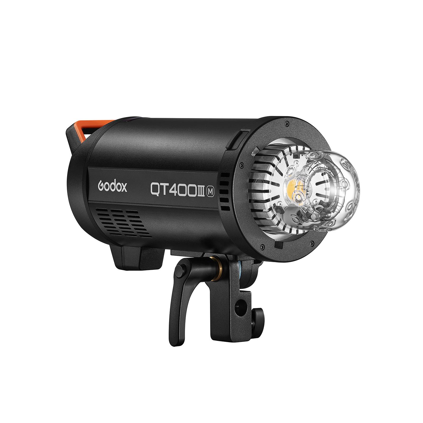 

Godox QT400IIIM 400 Вт высокоскоростная студийная вспышка GN65 1/8000 с HSS 0,01-0,9 с быстрое время перезарядки EU Plug