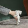 fashion Gothic High Heel Mary Jane Shoes Women's Wide Toe Block Heels Pumps Girls Lolita Shoes Cosplay Ladies White Elegant Dressy Shoes