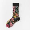 Spring/Summer Women's Floral Mori Girl Thin Mid-Calf Socks - European & American Style