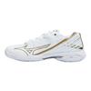 Mizuno Wave Claw 3 Szerokie Białe Złoto Unisex Trampki Srebrne 71GA244341