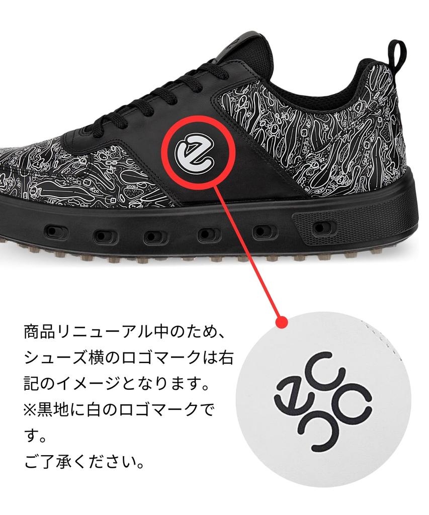 ECCO Golf Street 720 Men's Leather GORE-TEX Waterproof Golf Shoes, EU43