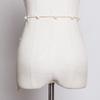 Pearl Chain Belt Gold Chain Belt for Women Fashion Plus Size Silver Waist Chains Metal Waist Belts Chains Trendy Belly Belts for Women Dress Jewelry