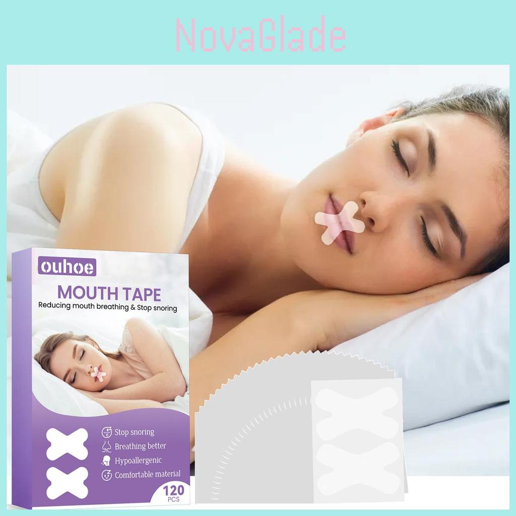 Premium Ouhoe Sleep Snoring Strips For Comfortable Breathing And Peaceful Sleep