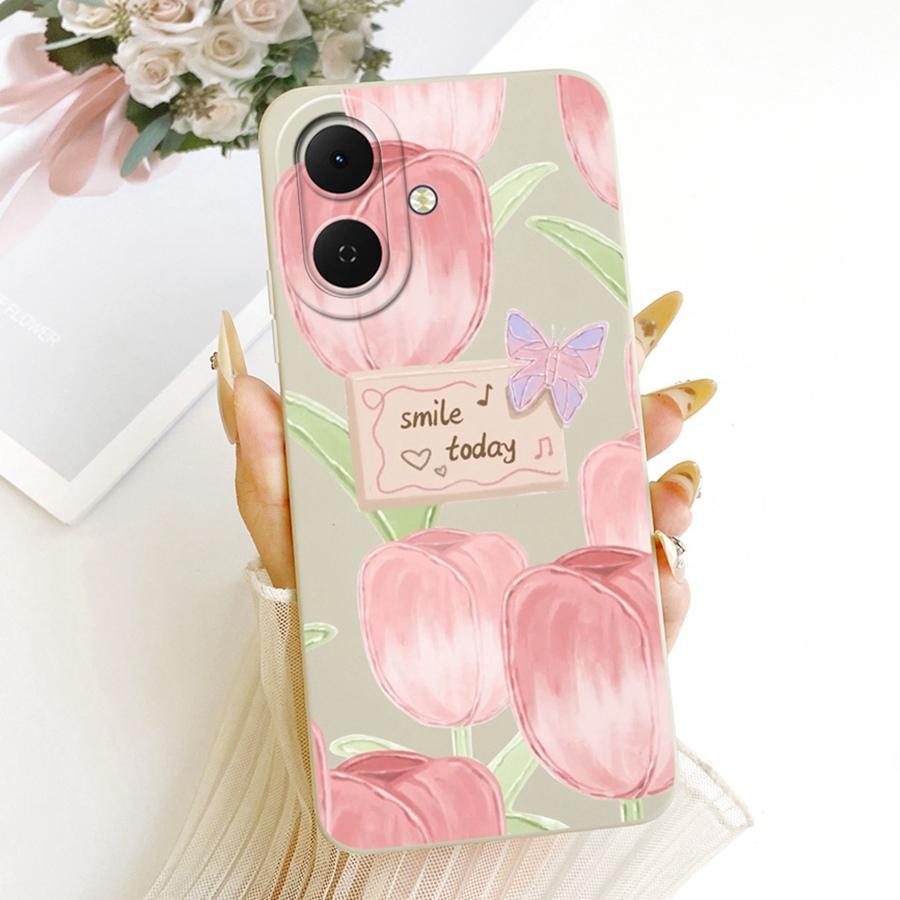 Pone Case for Tecno Spark Go 2 Case KM4 Cute Panda Lovely Rabbit Pattern Shell for Tecno Sparkgo2 GO 2 Len Proective Back Capa