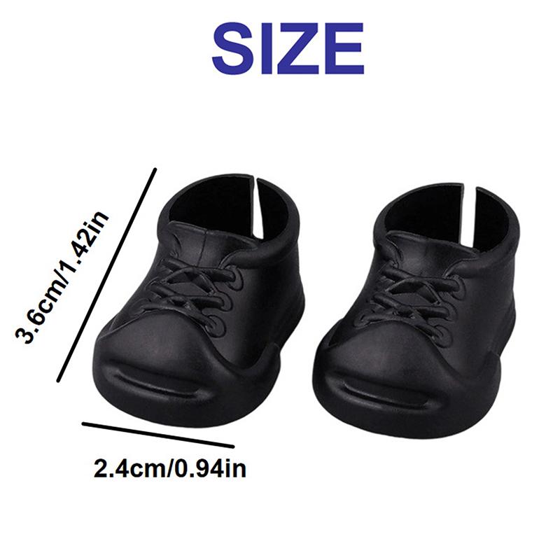 15/17Cm Doll Shoes Plastic Mini Shoes For Dolls Mini Finger Shoes Clothing Accessory For 6.9 Inch Dolls Blind Box Doll