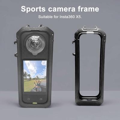 Action Camera Frame Multi-purpose Extension Bottom 1/4 Screw Hole Anti-drop Camera Stand for Insta 360 X5