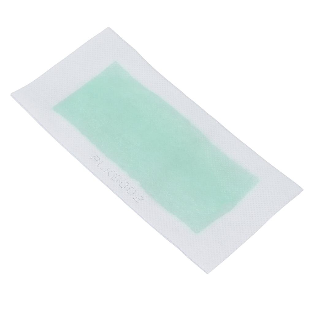 40pcs Wax Strips Kit Double Sides Fast Hair Remover Strips with Cleaning Pads for Armpit Arm Legs
