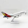 Display Scale Aircraft A380 Model 30cm Korean Air Airways Resin Airplane Collection Boutique Home Decoration Plane Gift