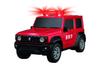 JOZEN Light Drive 122 Scale Radio Control Suzuki Jimny Fire Command Vehicle JRVC127-RD Red