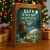 Bear Advent Calendar 2025 24 Acrylic Bear Ornaments Set 24 Days Countdown To Christmas Hanging Decoration Collectible Holiday Gift for Kids Adults