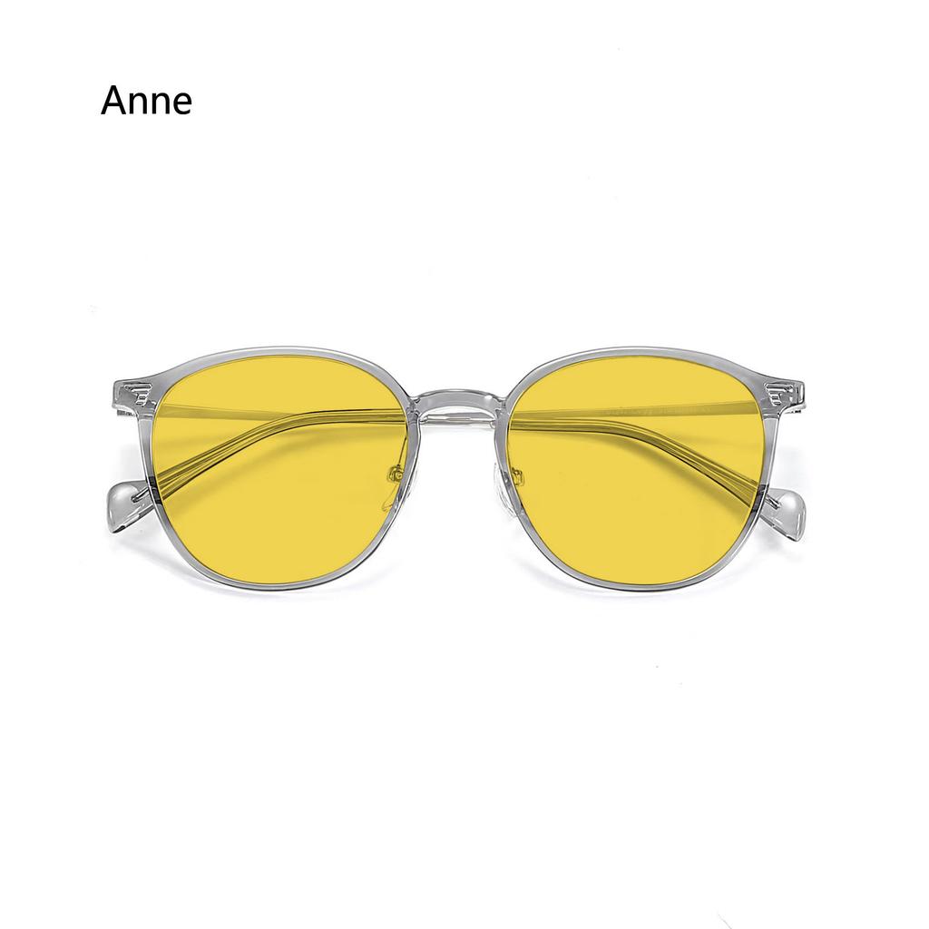 Luxury TR90 Night Vision Glasses Outdoor UV400 Driving Eyewear Men Women Square Anti-blue Light Optical Spectacle Eyeglasses