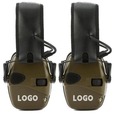 Tactical Noise-Reduction Wired Headset for Shooting with Earmuff Hearing Protection
