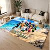 Custom Name Crystal Velvet Rug,My Hero Academia Comfortable Anti Slip Floor Mat For Room Decoration