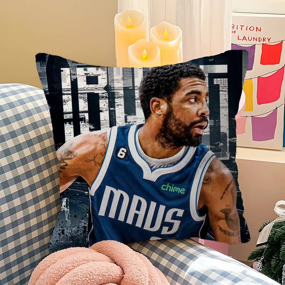 Basketball Player K-Kyrie I-Irving Pillow Gift Home Office Decoration Pillow Bedroom Sofa Car Cushion Coverpillow Case