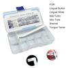 Dental Orthodontic Mould Starter Kit 6pcs Injection with Handle Orthodontic Accessories Molding Abrasives
