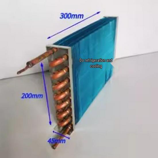 Air-Cooled Refrigerator & Freezer Display Cabinet with Copper Tube and Aluminum Fin Evaporator