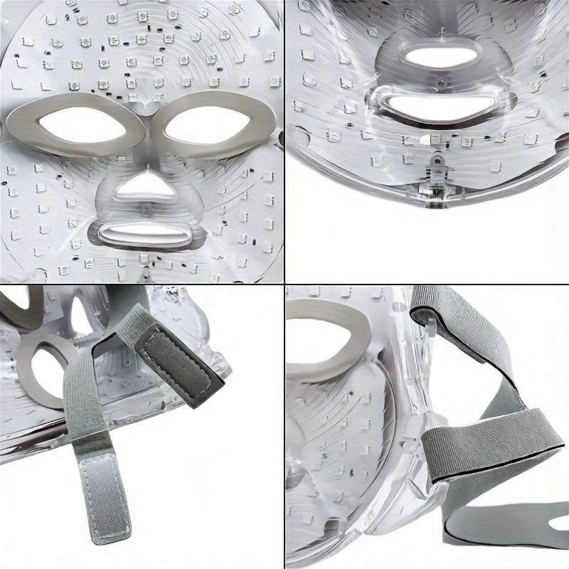 1PC Large Row Light Silicone Photon Skin Rejuvenation Beauty Mask Household Infrared LED Anti-wrinkle and Acne Mask Instrument