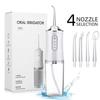 "Portable Rechargeable Water Flosser for Home Oral Care"