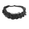 Adjustable Braided Hair Headband Golden/Brown/Black Handmade Hair Band  Women