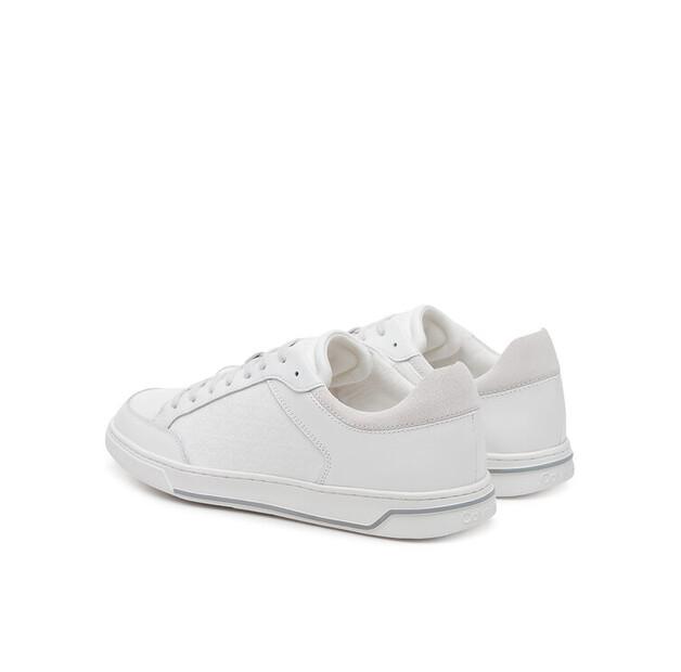 Men's Sneakers Calvin Klein Low Top Lace Up Lth Mono Hm0hm01756 White