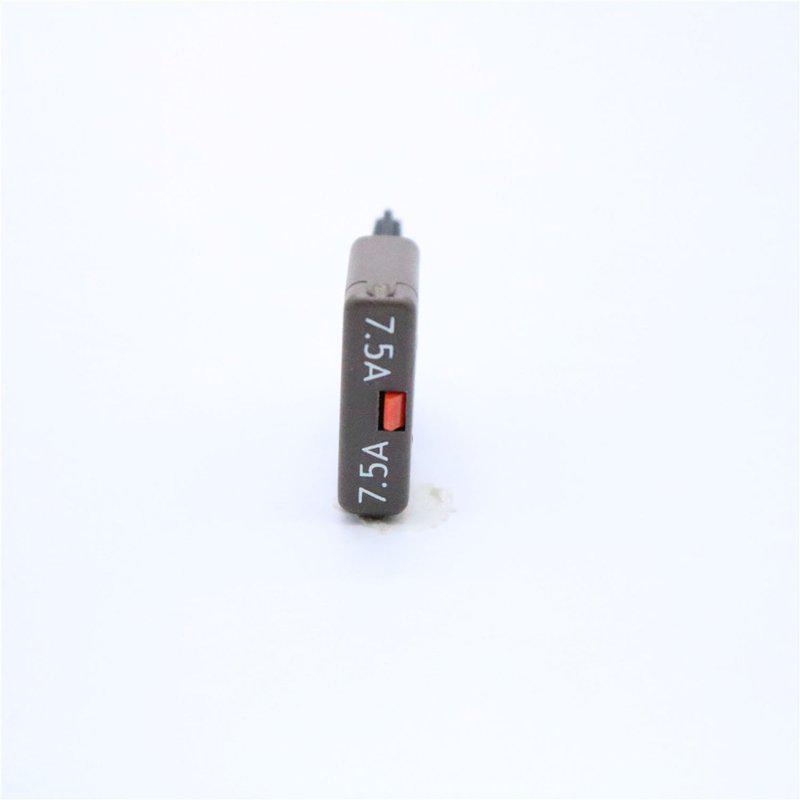 7.5 Amp Marrón 7.5 A Auto Marine Disyuntor Fusible de lámina viaje Manual Reajustable