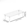 Acrylic Blind Box Display Rack Standing Table Cupcake Cosmetic Perfume Dolls Action Figure Display Rack Decoration Storage Shelf