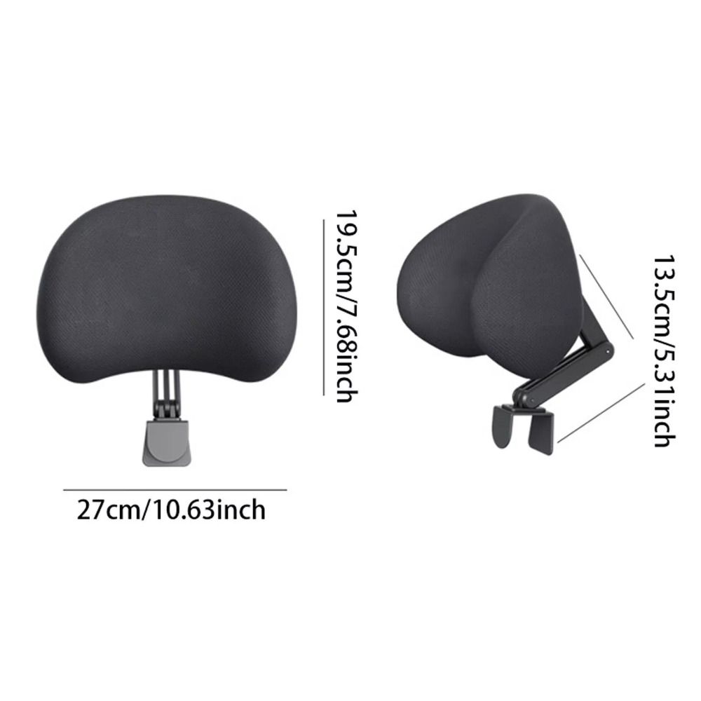 High Quality Attachable Chair Chair Headrest Ergonomic Adjustable Support Cushion Neck Support Sponge Chair Pillow