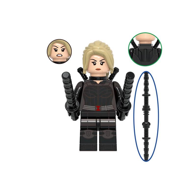 New Black Widow Minifigures, Super Heroes Building Blocks Toys