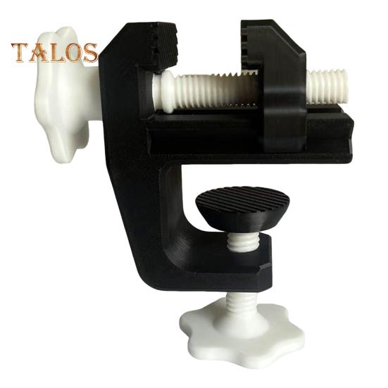 

Мини-тиски, напечатанные на 3D-принтере, вращающиеся на 360 градусов, зажим для верстака для любителей моделирования, монтаж без сверления, крепление на край, органайзер для кабелей чёрный