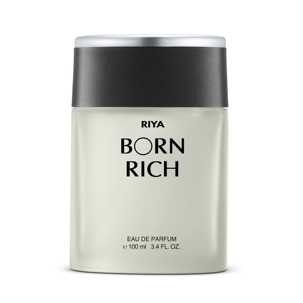 RIYA Born Rich Dla Mężczyzn Woda Perfumowana w Sprayu Cytrusowo-Drzewna 100 ML